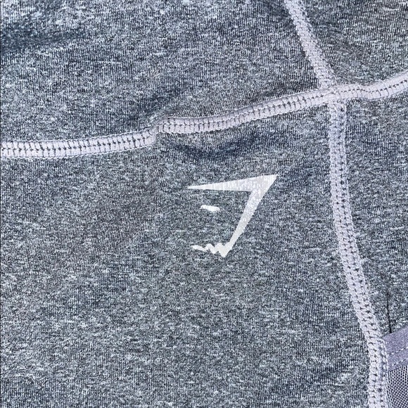 Gymshark Gray Leggings with Mesh Panels - Picture 3 of 6